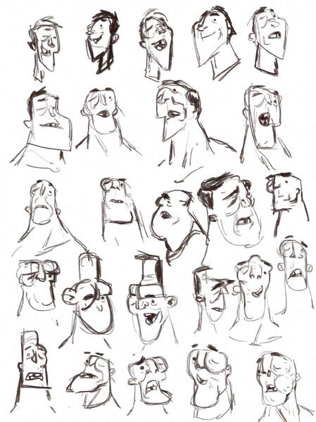 Head and face exploration
